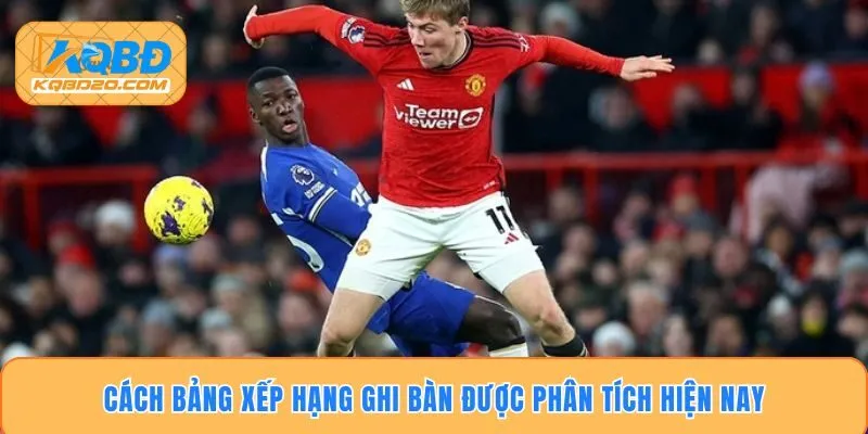 Cách bảng xếp hạng ghi bàn được phân tích hiện nay