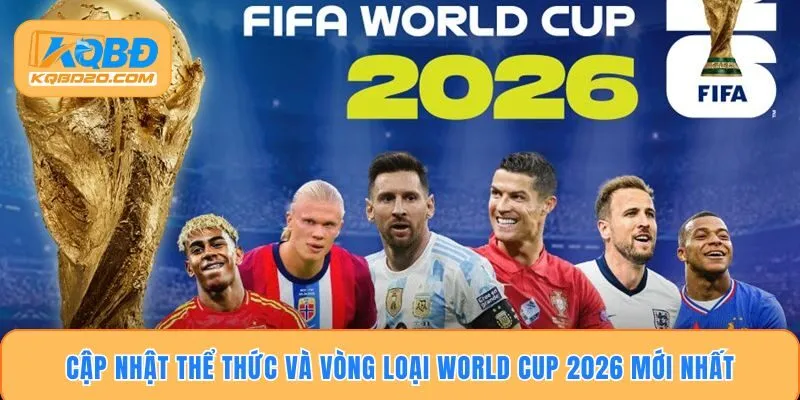 Cập nhật thể thức và vòng loại World Cup 2026 mới nhất