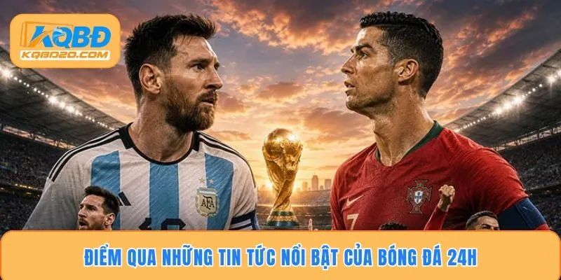 Điểm qua những tin tức nổi bật của bóng đá 24h