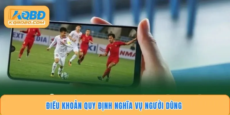 Điều khoản quy định nghĩa vụ người dùng