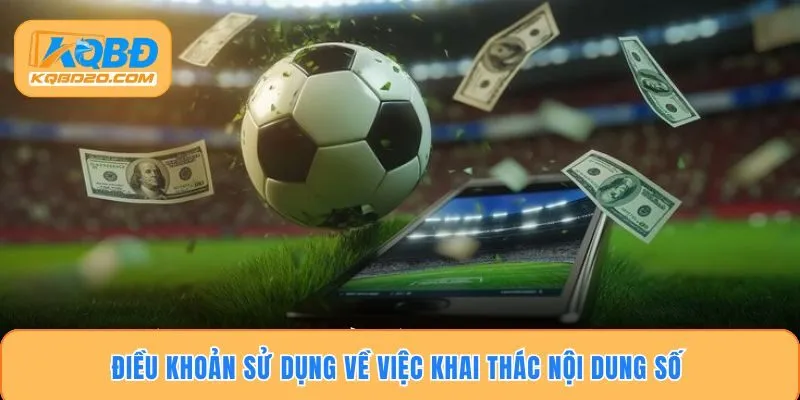 Điều khoản sử dụng về việc khai thác nội dung số