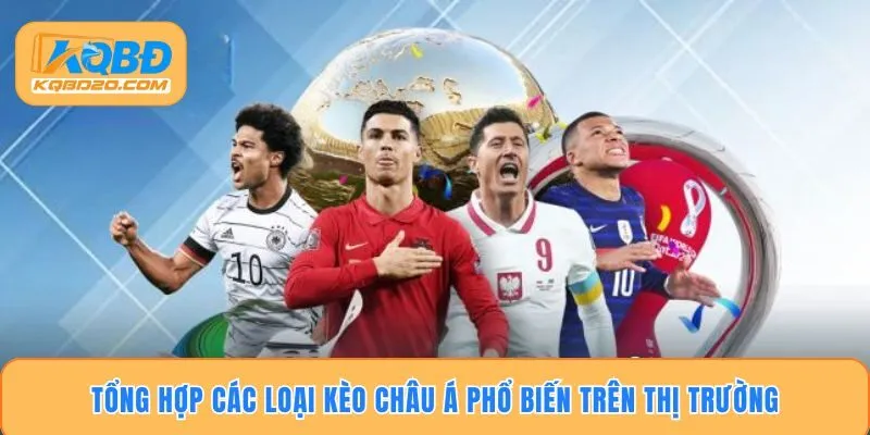 Tổng hợp các loại kèo châu á phổ biến trên thị trường