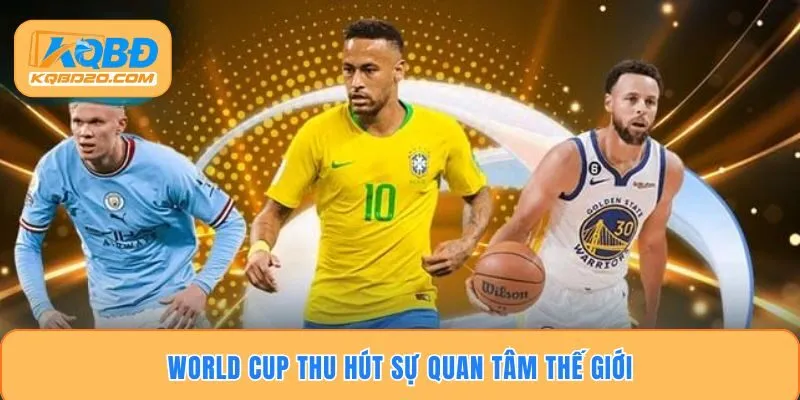 World cup thu hút sự quan tâm thế giới